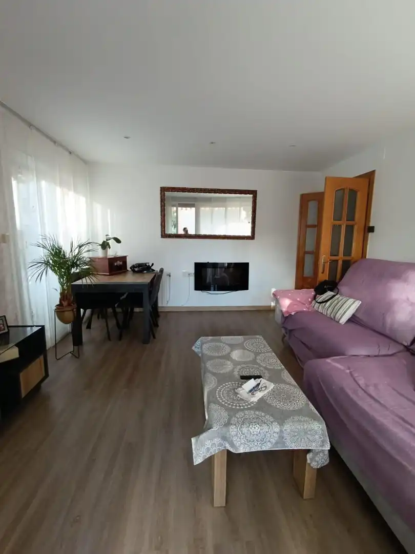 Wohnzimmer von Wohnung zur Miete in Parets del Vallès mit Heizung, Parkett und Terrasse