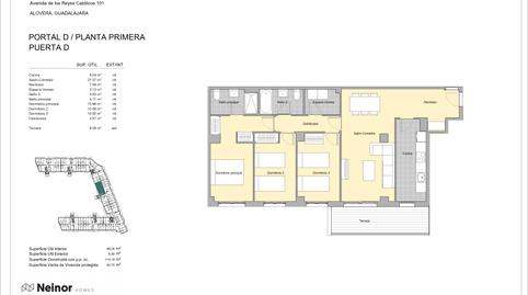 Photo 2 from new construction home in Flat for sale in   Avenida Reyes Católicos, 101, Alovera, Guadalajara