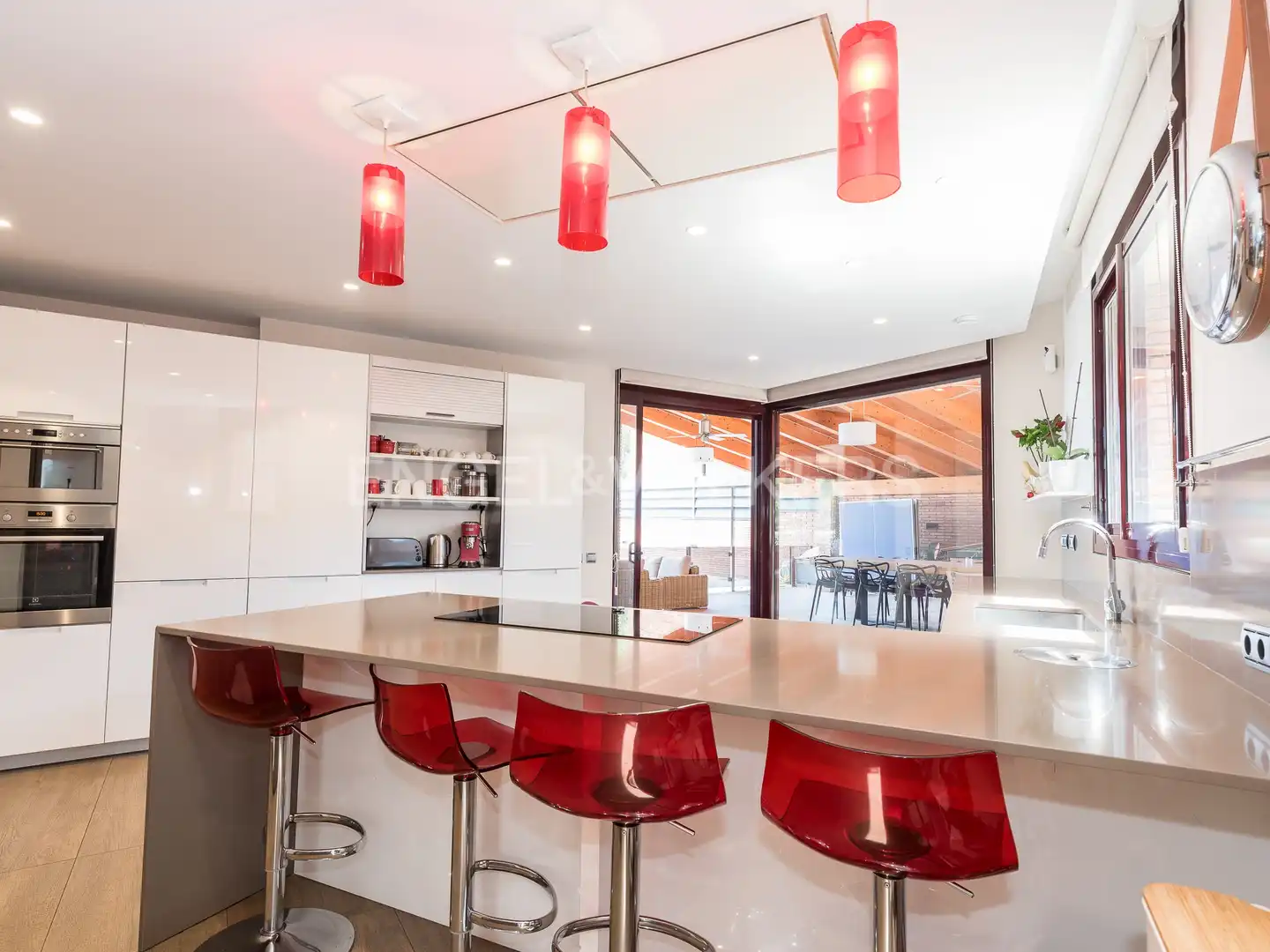 Kitchen of Houses for rent in Castelldefels  with Air Conditioner, Heating and Private garden