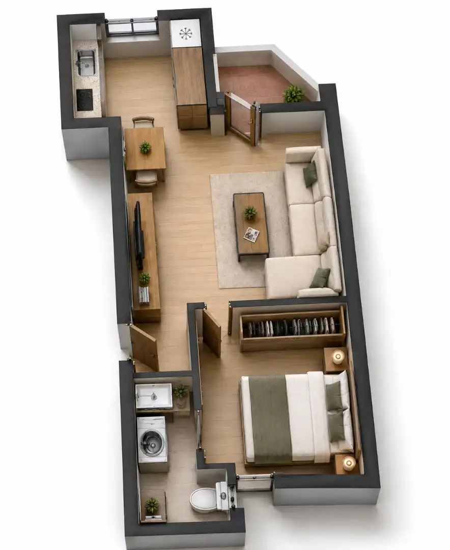 Appartement avec balcon à vendre à Carrer de Bertran, imagen 37