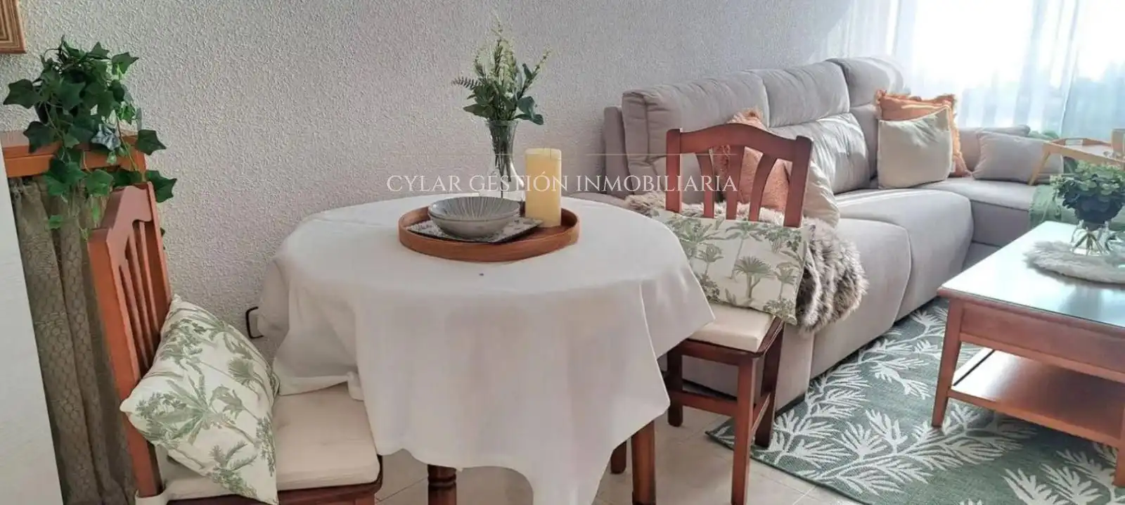 Comedor de Piso de alquiler en Salamanca con Calefacción, Parquet y Terraza
