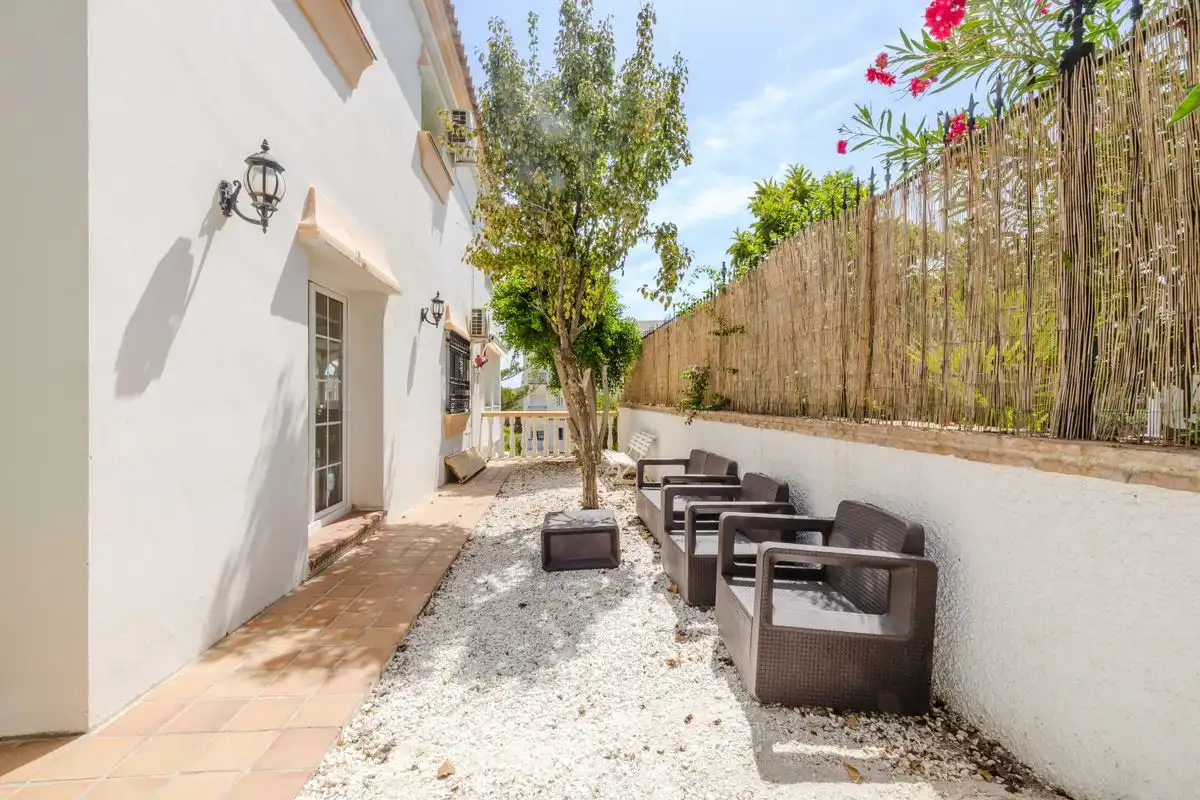 Terraza de Casa o chalet en venta en Mijas con Aire acondicionado, Calefacción y Jardín privado