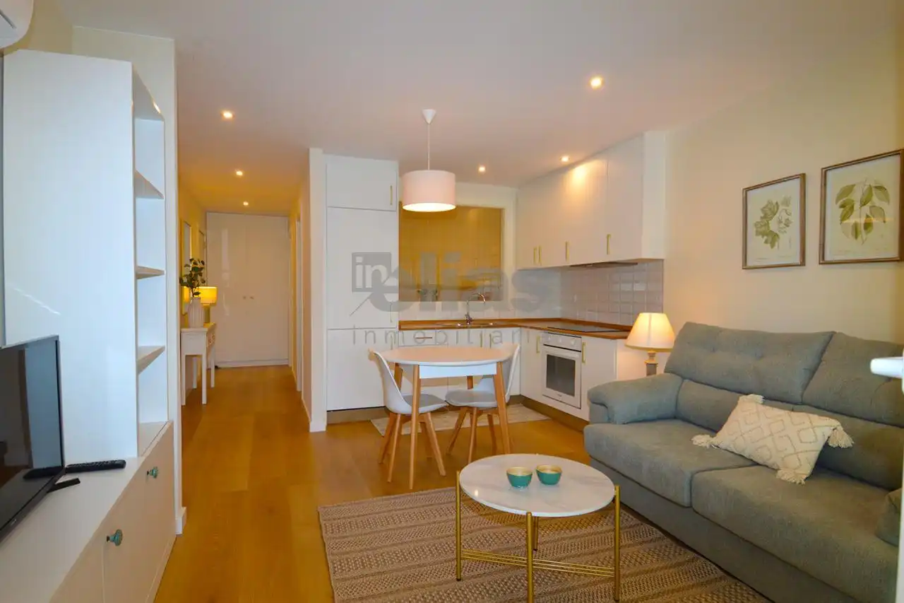 Living room of Flat for rent in Zas  with Heating, Parquet flooring and Terrace