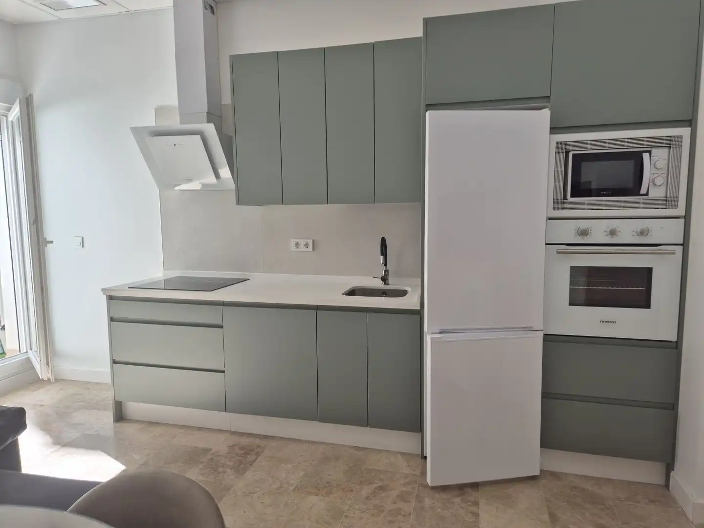 Kitchen of Apartments for rent in Badajoz  with Terrace and Furnished