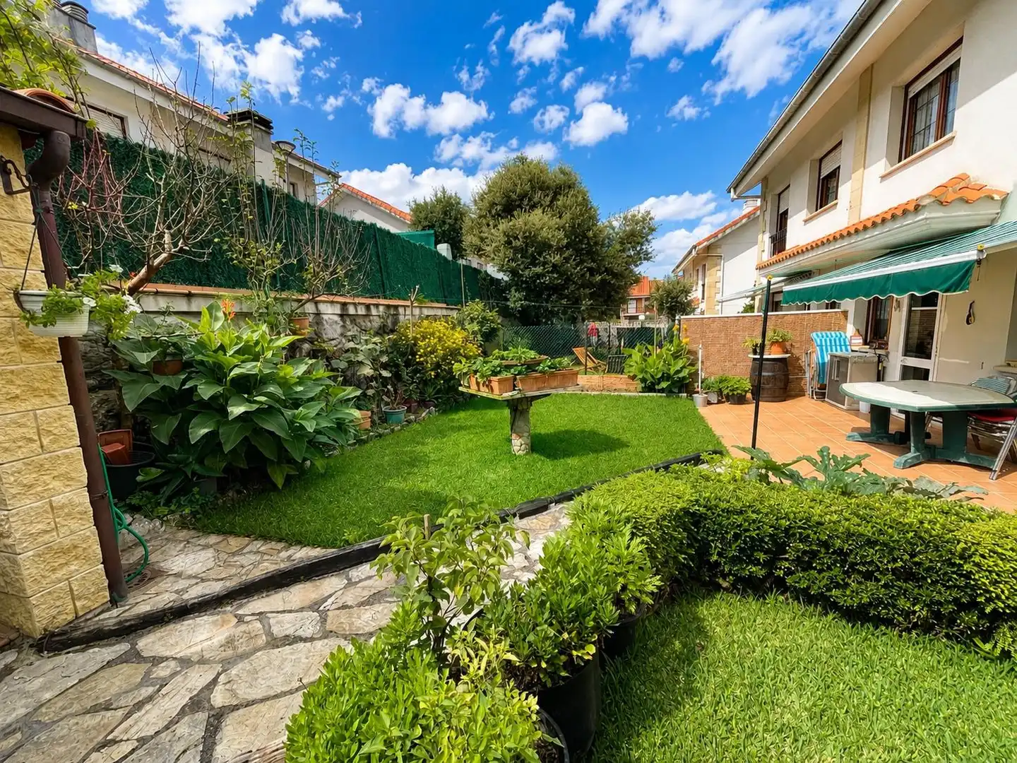 Garden of Houses for sale in Argoños   with Heating, Private garden and Community pool