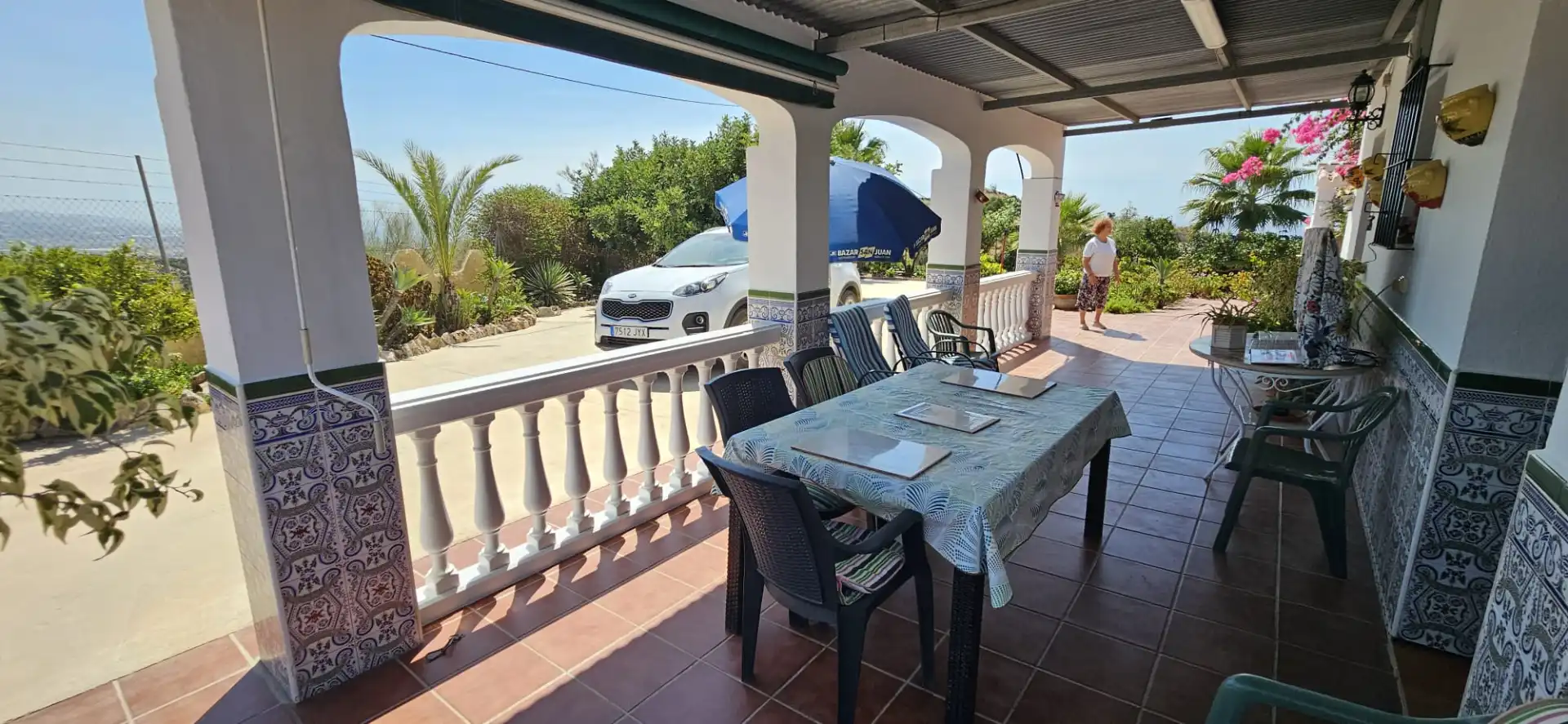 Terrace of Country homes for sale in Vélez-Málaga  with Air Conditioner, Heating and Private garden