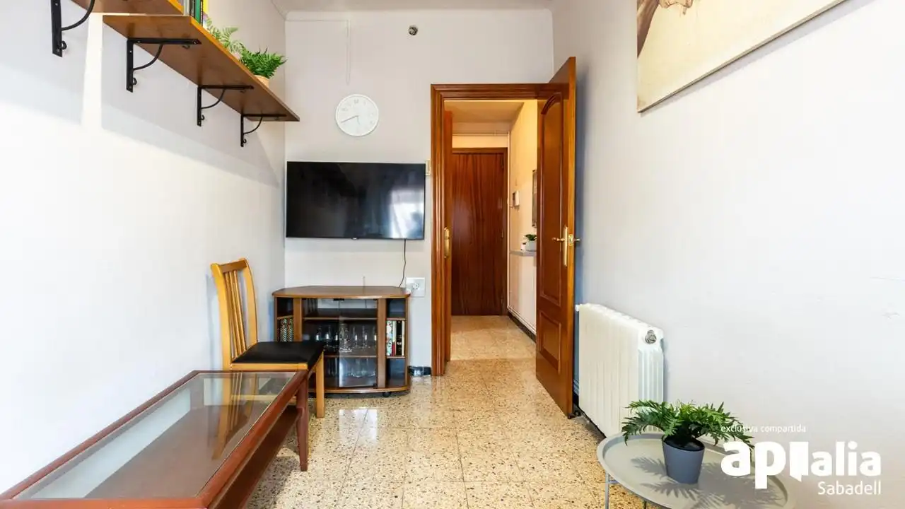 Sala d'estar de Pis en venda en Sabadell amb Aire condicionat, Calefacció i Terrassa