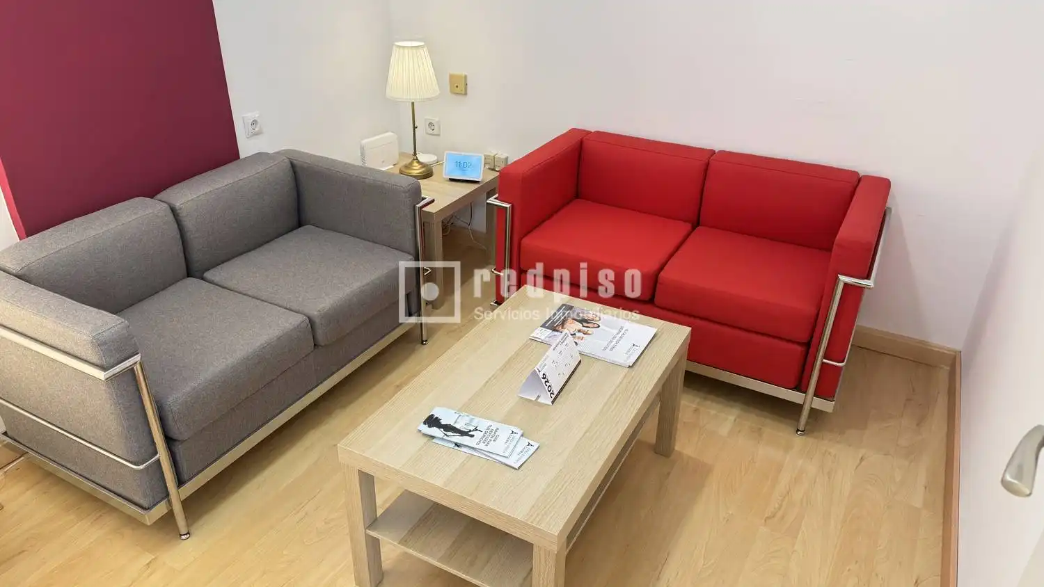 Wohnzimmer von Geschaftsraum zur Miete in Madrid mit Klimaanlage