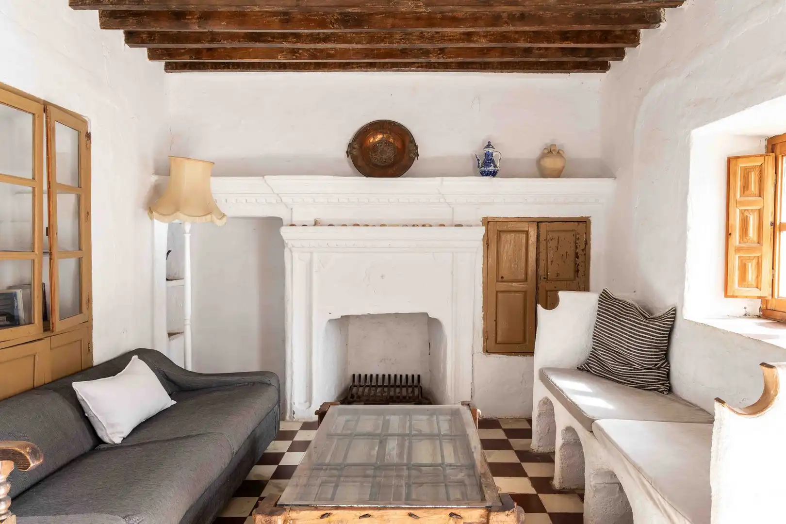 Sala de estar de Edificio en venta en Viñuela