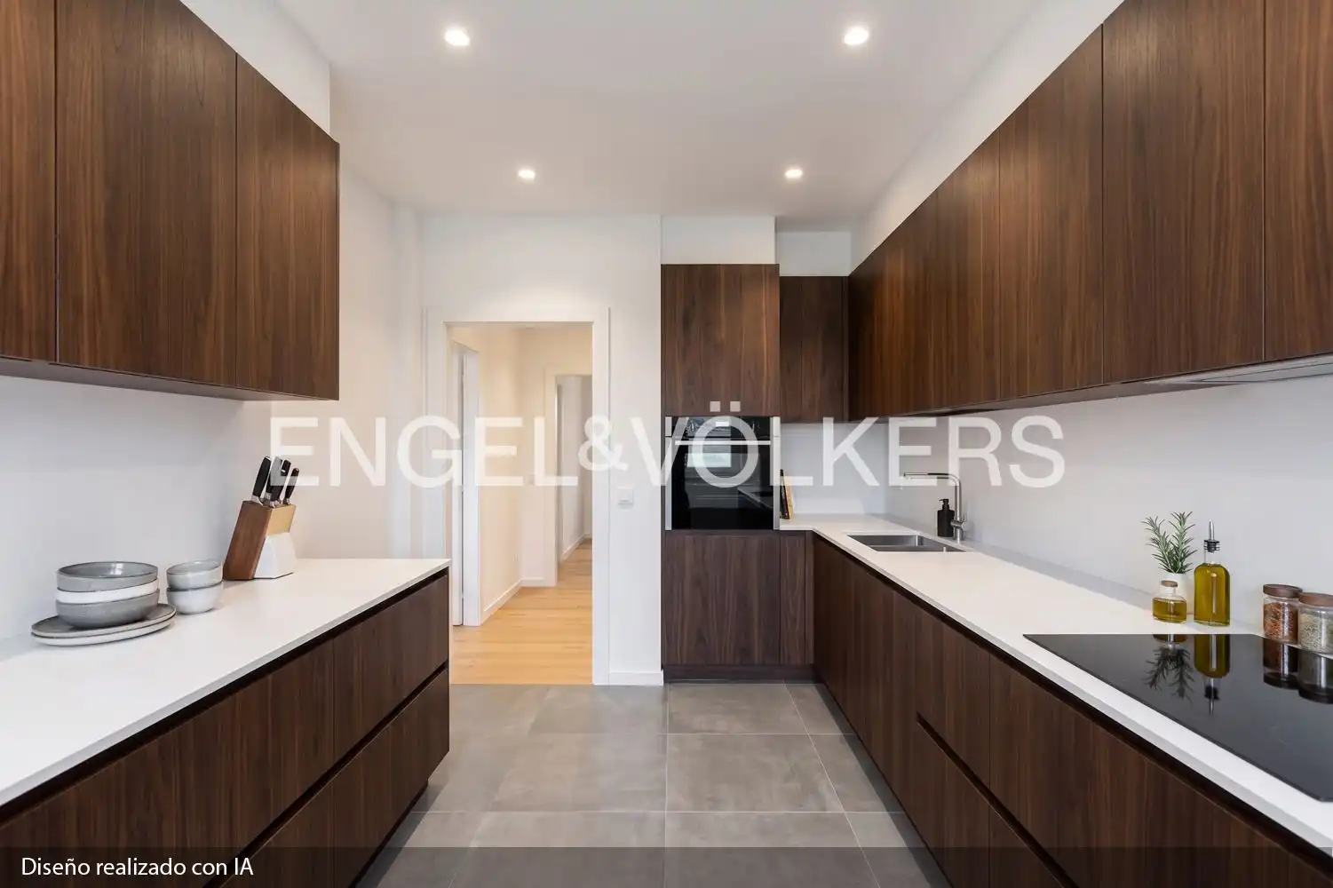Cocina de Piso en venta en Madrid con Calefacción, Parquet y Terraza