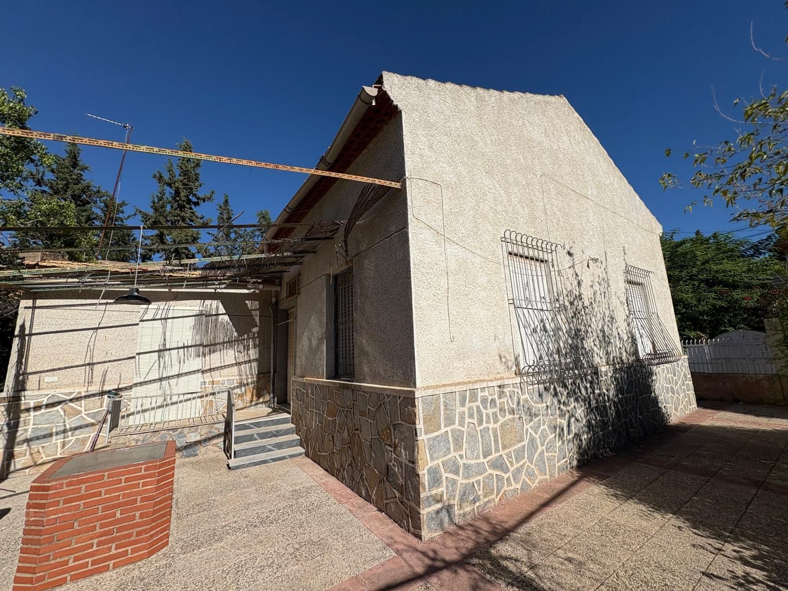 Exterior view of House or chalet for sale in  Murcia Capital  with Private garden and Swimming Pool