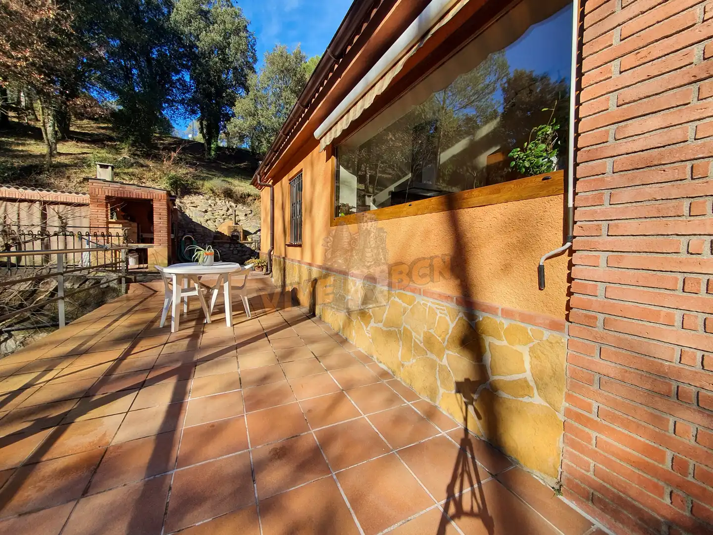 Terraza de Casa o chalet en venta en Sant Celoni con Aire acondicionado, Calefacción y Jardín privado