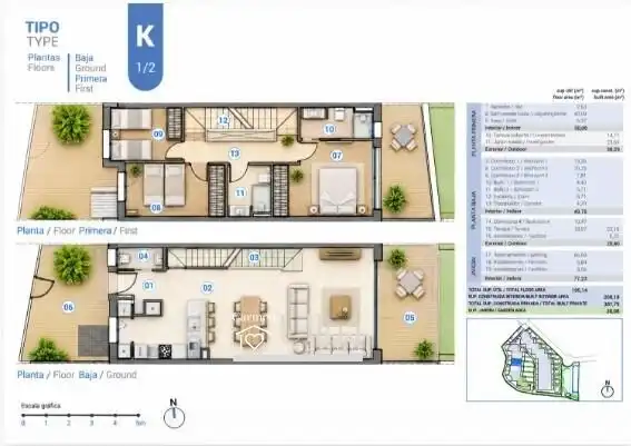 Maison mitoyenne avec piscine à vendre à Pueblo Español - Coveta Fumá, imagen 13