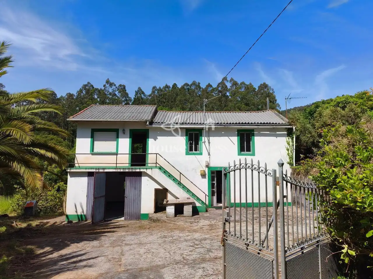Vista exterior de Casa o xalet en venda en Cedeira amb Jardí privat