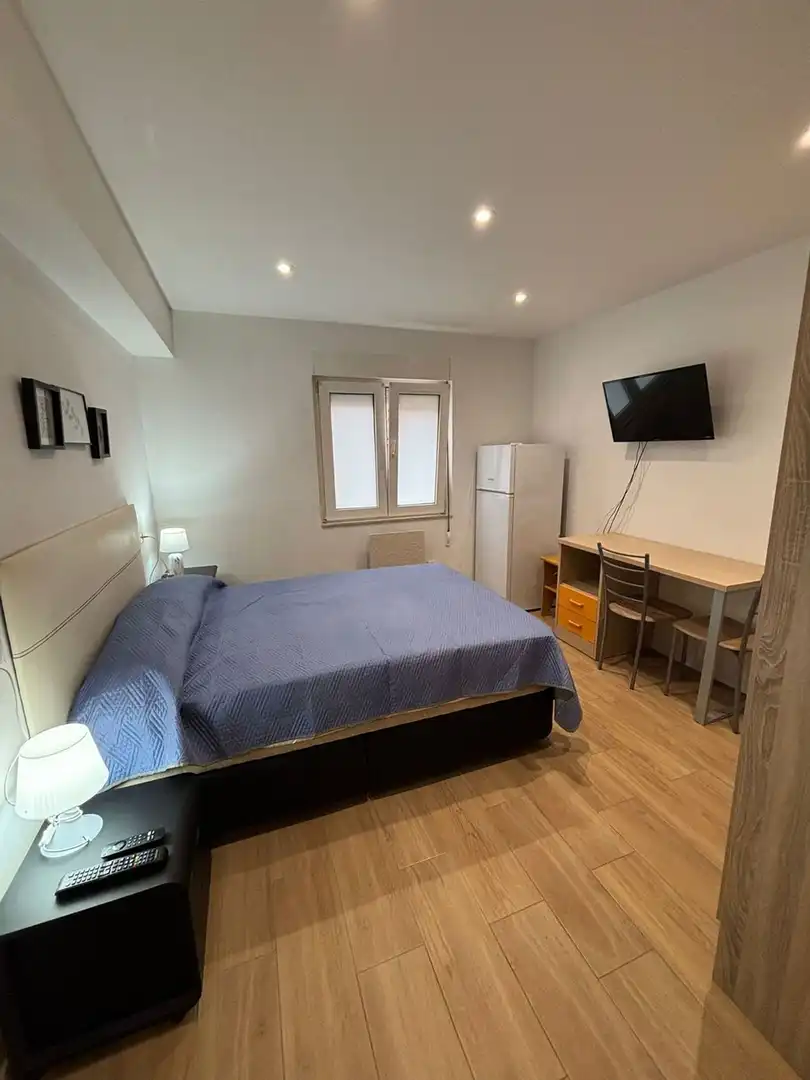 Bedroom of Flat for sale in Gijón   with Heating, Storage room and Swimming Pool