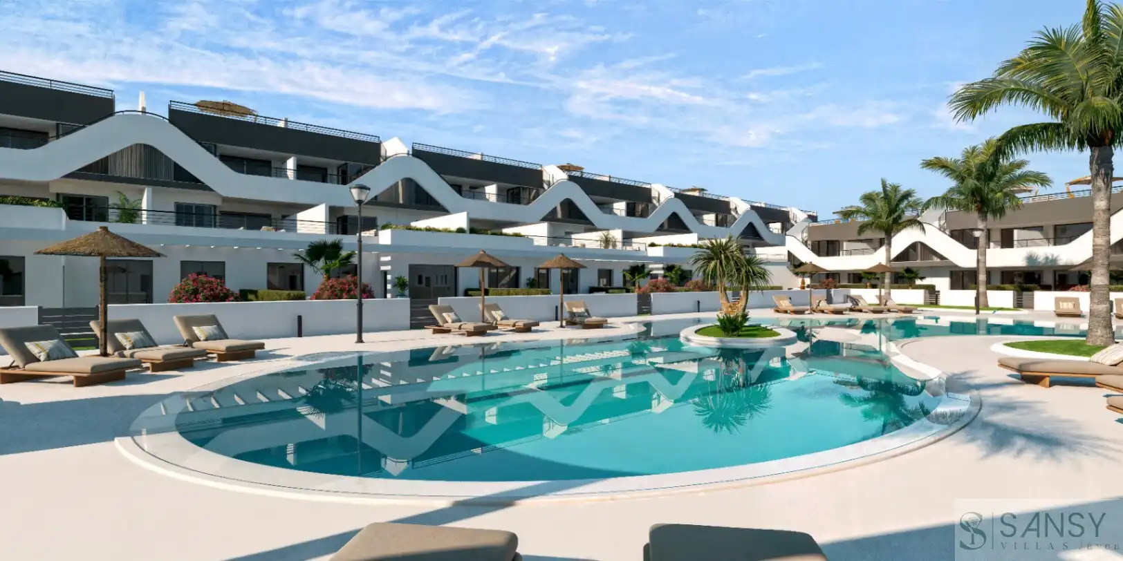 Apartment with pool for sale in Pueblo - Urbanizaciones, imagen 9
