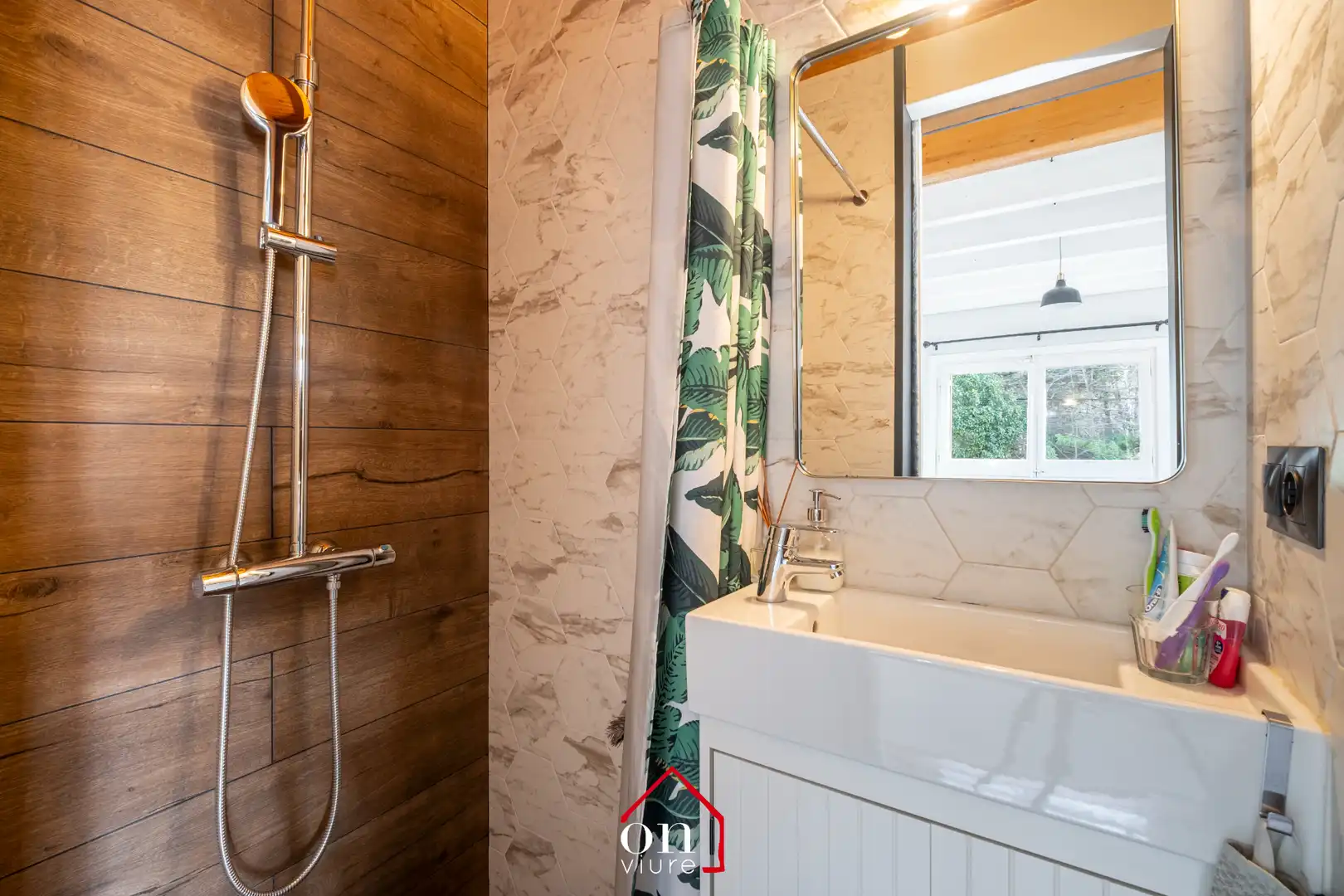 Bathroom of Houses for sale in Sant Cugat del Vallès  with Air Conditioner, Heating and Private garden