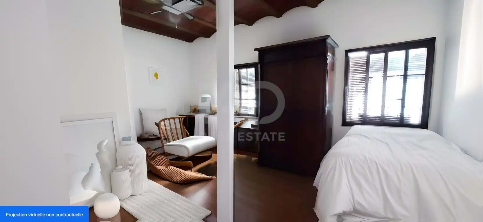 Habitación de Casa o chalet en venta en Las Navas de la Concepción con Aire acondicionado y Terraza