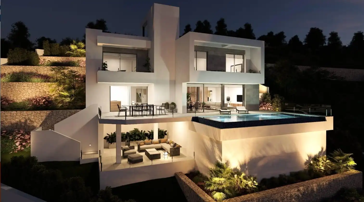 Detached house with terrace for sale in Cumbre del Sol