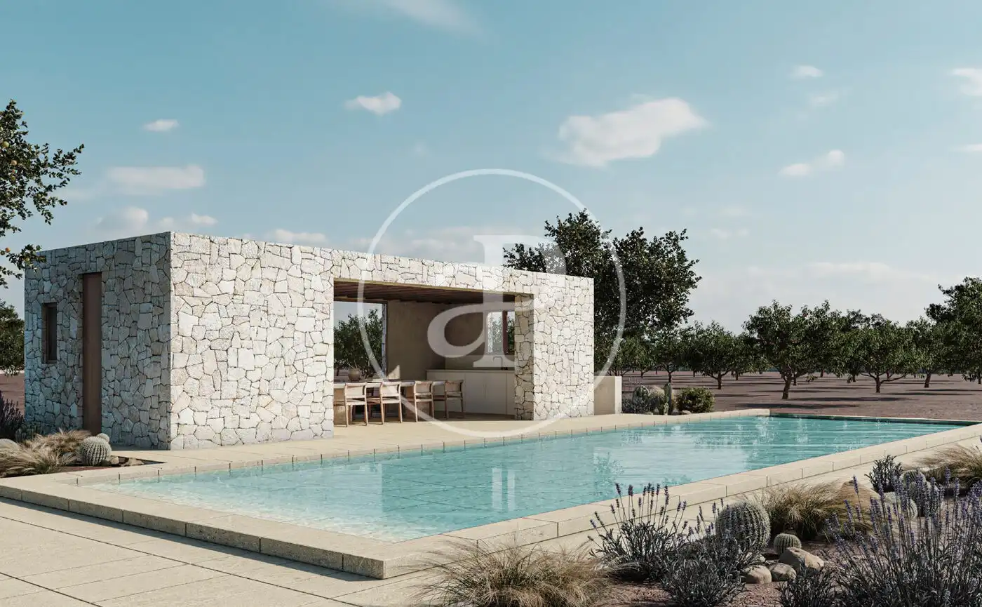 Piscina de Casa o xalet en venda en Santanyí amb Aire condicionat, Calefacció i Jardí privat