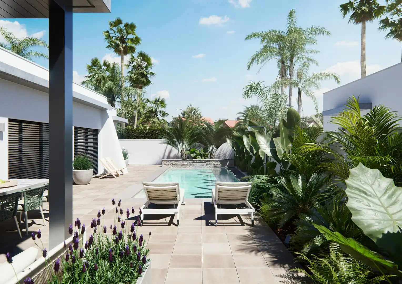 Terraza de Casa o chalet en venta en San Javier con Aire acondicionado, Calefacción y Jardín privado