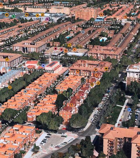 Foto 2 de Garatge de lloguer a Calle del Bolillero, 35, Segunda Fase, Madrid