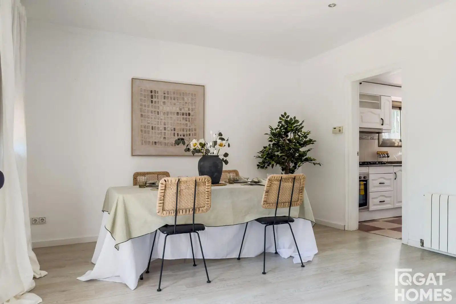 Esszimmer von Haus oder Chalet zum Verkauf in Sant Cugat del Vallès mit Klimaanlage, Heizung und Terrasse