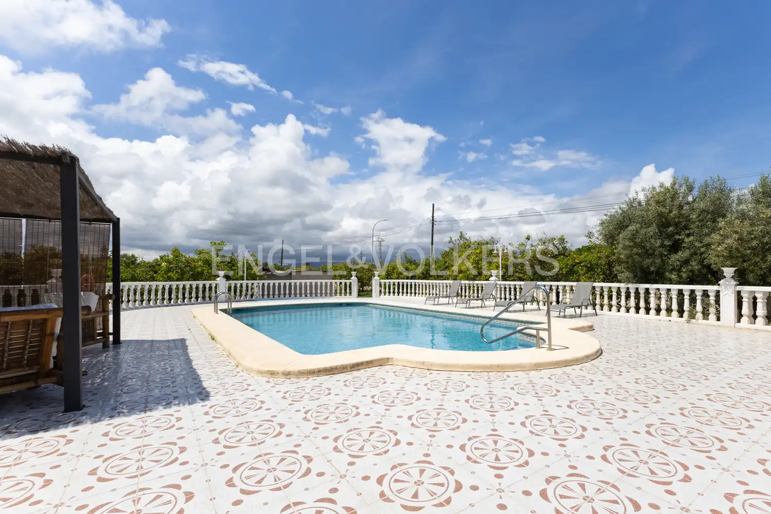 Piscina de Finca rústica en venta en Piles con Aire acondicionado, Calefacción y Jardín privado