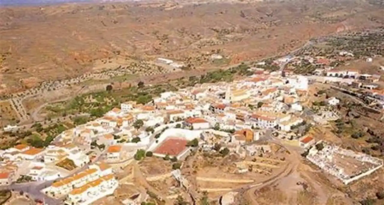 Vista exterior de Casa o chalet de alquiler en Taberno con Trastero y Amueblado