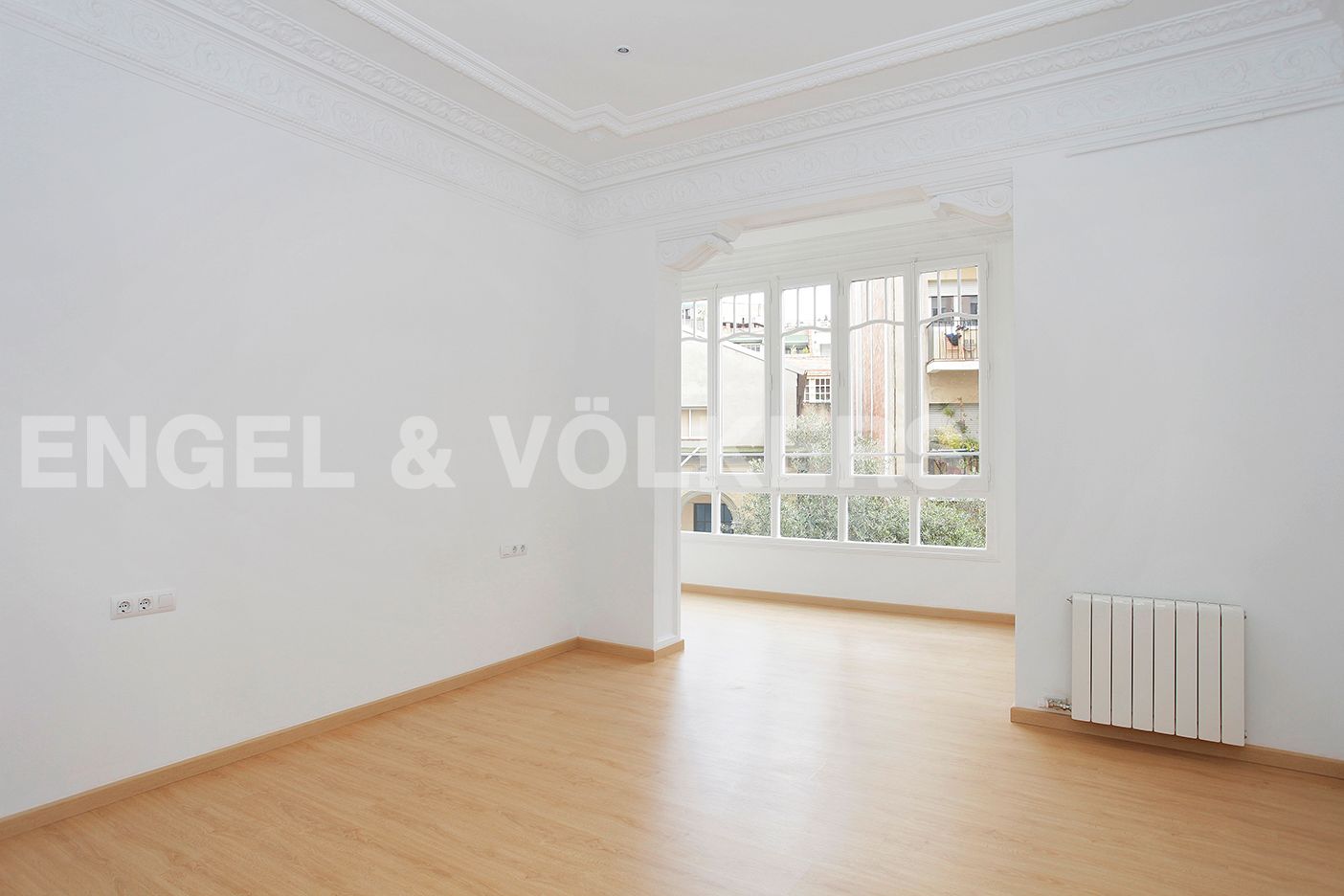 Living room of Apartment to rent in  Barcelona Capital  with Air Conditioner, Heating and Parquet flooring