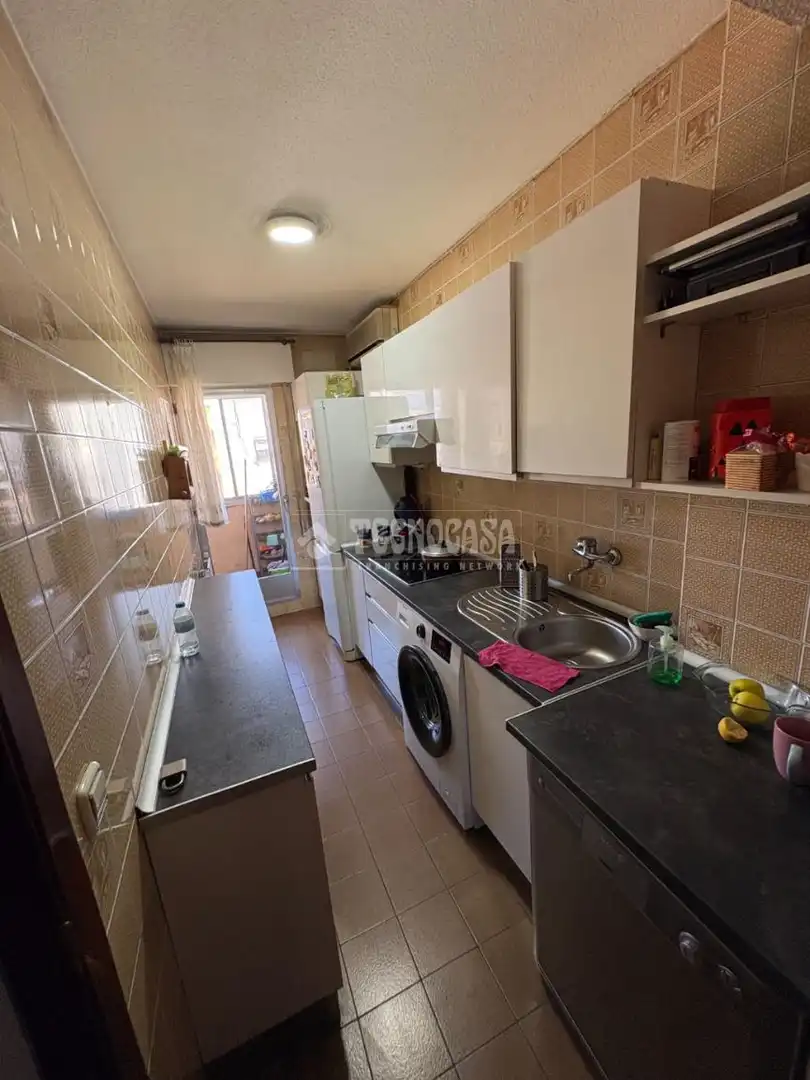 Kitchen of Flat for sale in Madrid  with Air Conditioner