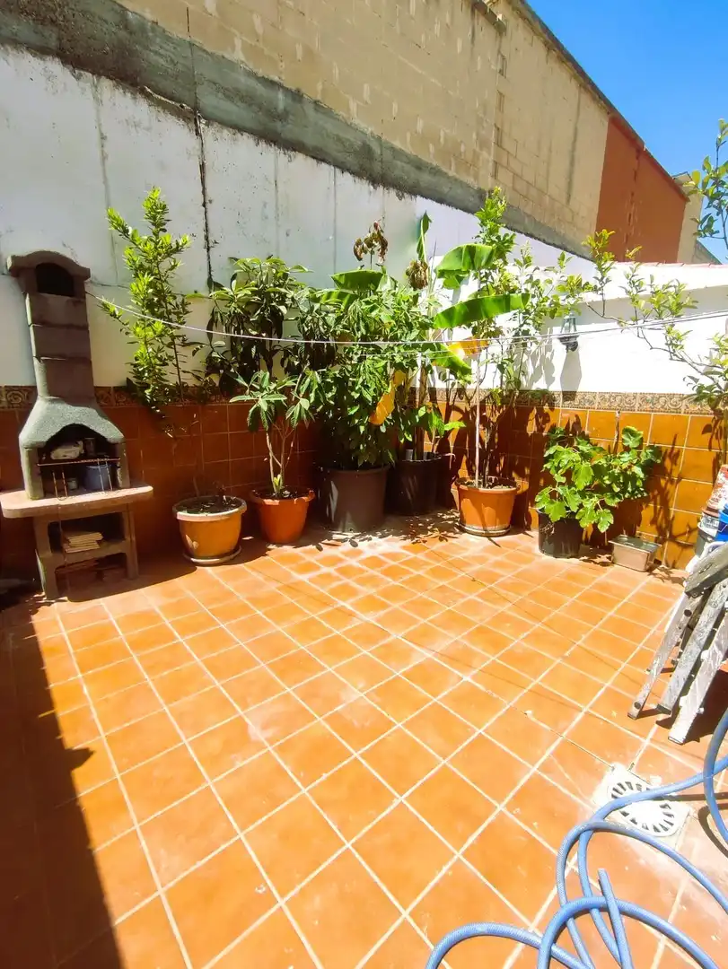 Terraza de Casa adosada en venta en Algeciras con Jardín privado y Piscina comunitaria
