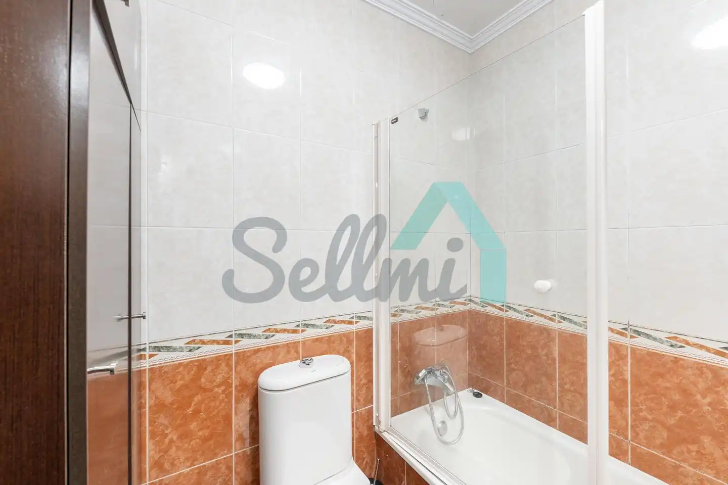 Bathroom of Flat for rent in Gijón   with Heating, Parquet flooring and Furnished