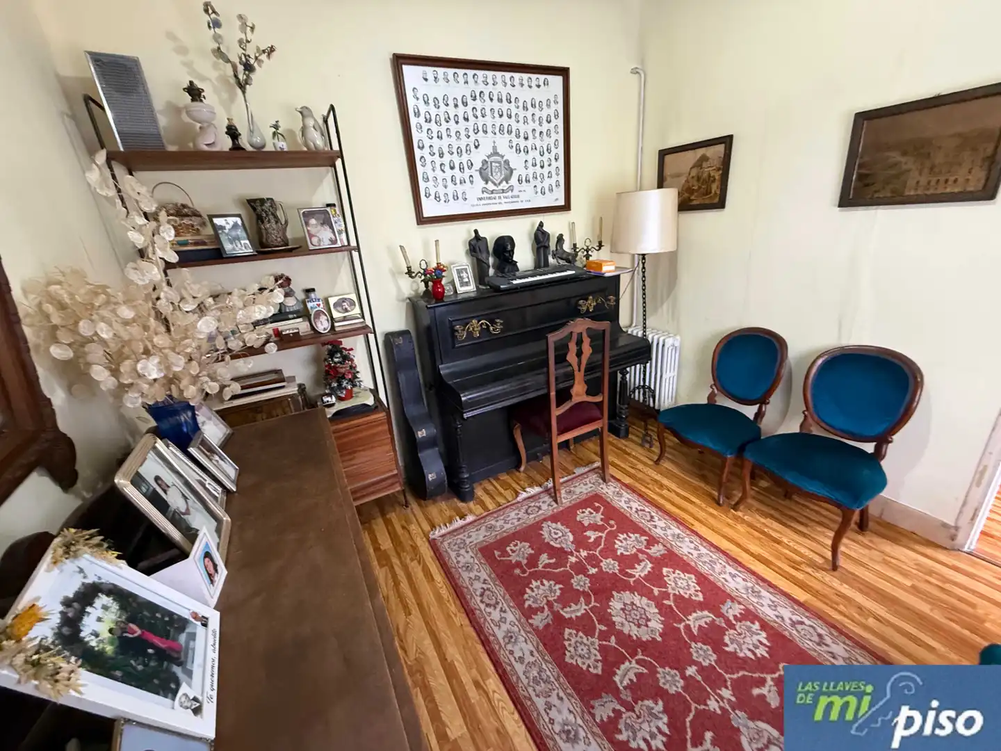 Sala de estar de Casa o chalet en venta en Valladolid con Jardín privado, Parquet y Terraza