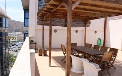 Terrace of Flat to rent in Cartagena  with Air Conditioner, Heating and Terrace