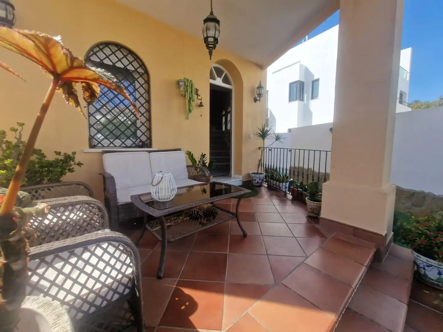 Terrassa de Casa o xalet en venda en San Fernando amb Aire condicionat, Calefacció i Jardí privat