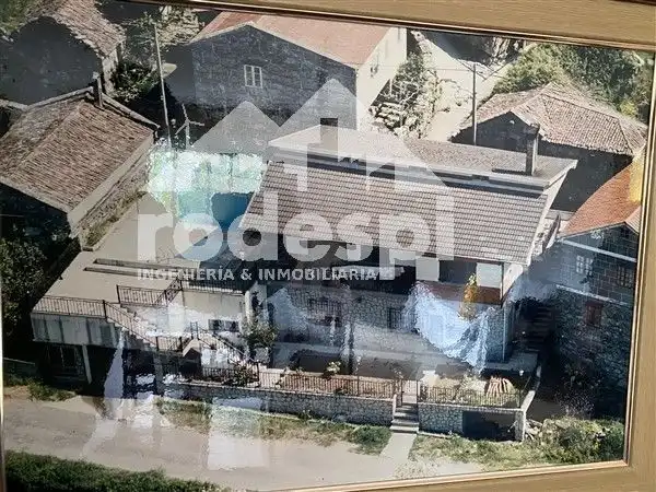 Exterior view of Houses for sale in Crecente  with Heating, Terrace and Storage room