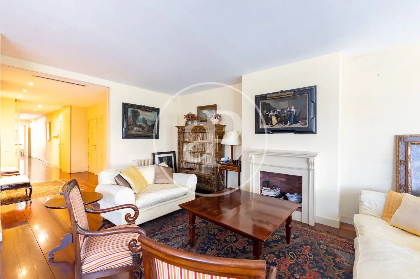 Sala de estar de Piso en venta en Barcelona con Aire acondicionado y Calefacción