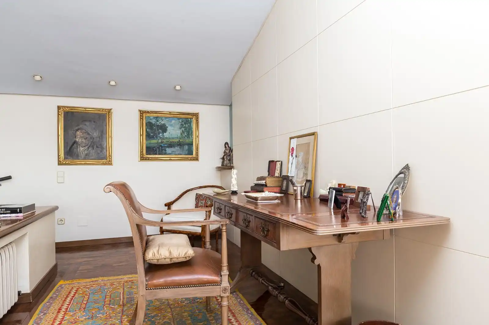 Sala de estar de Casa o chalet de alquiler en Sant Just Desvern con Aire acondicionado, Calefacción y Jardín privado