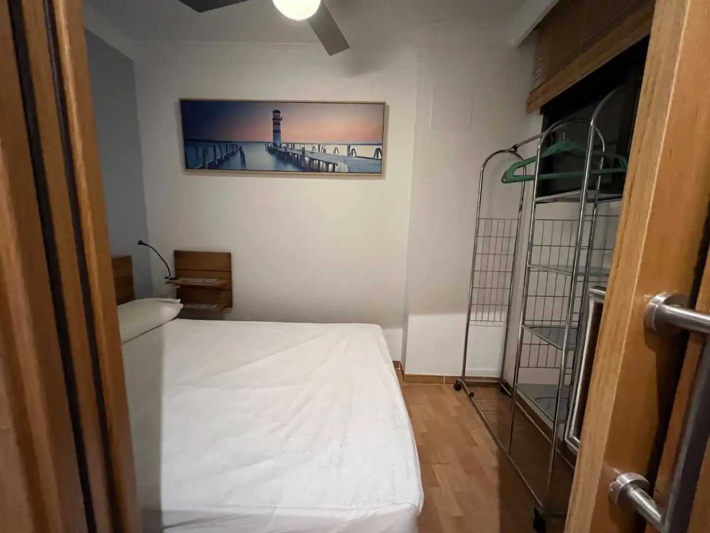 Bedroom of Flat for rent in Marbella  with Air Conditioner, Terrace and Balcony
