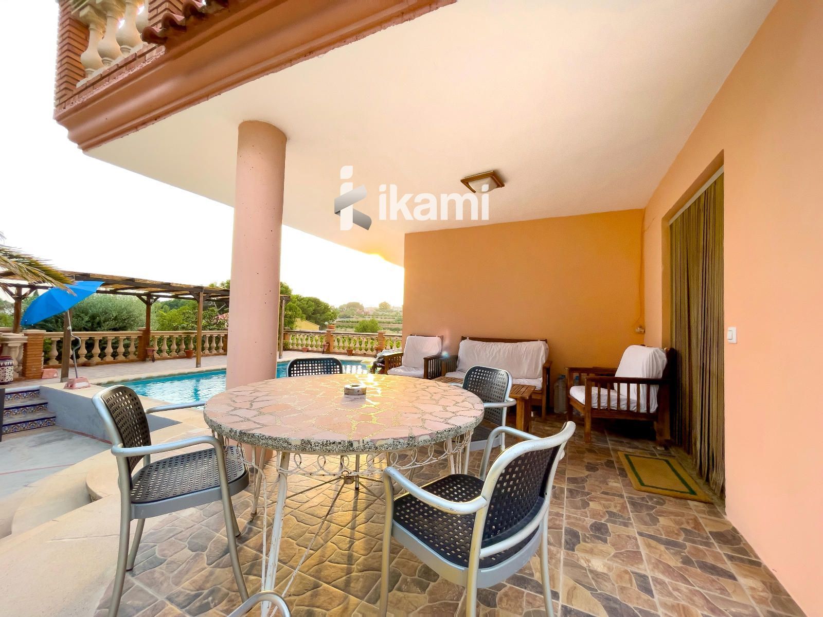Terraza de Casa o chalet en venta en Náquera con Calefacción, Terraza y Piscina