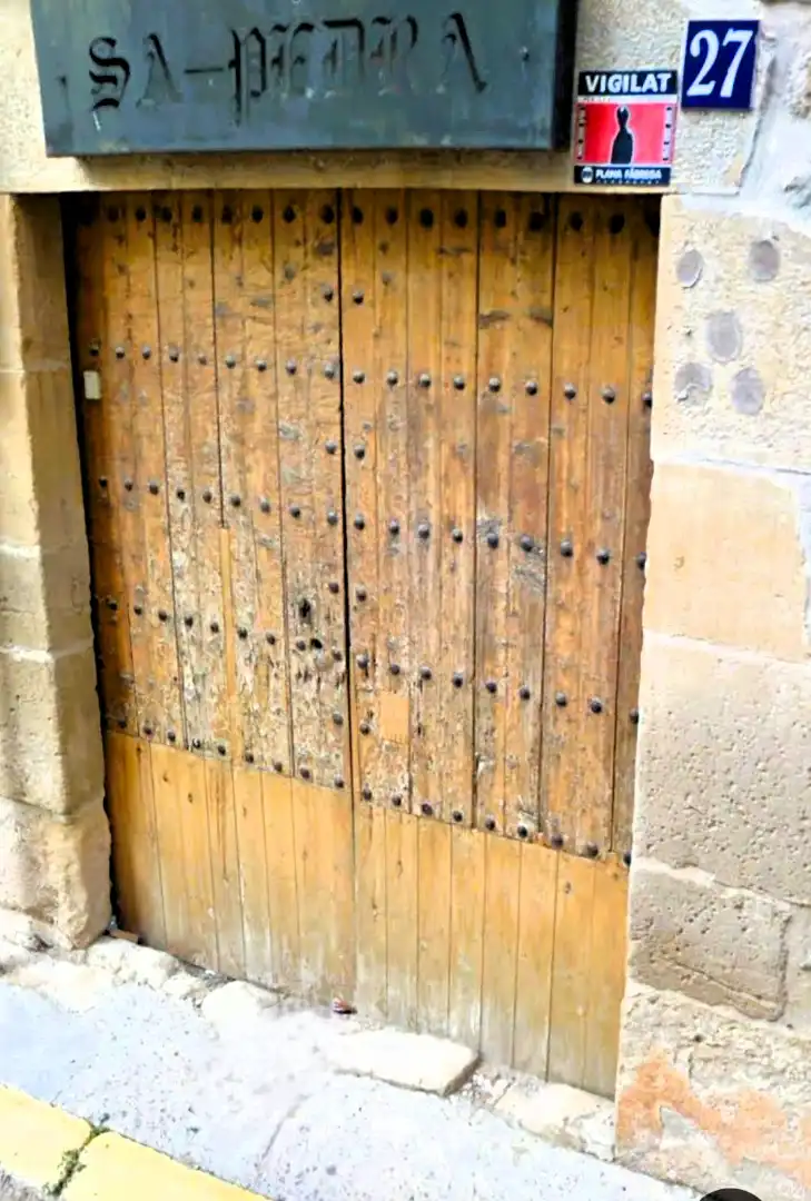 Vista exterior de Casa adosada en venda en Cervià de Les Garrigues amb Alarma
