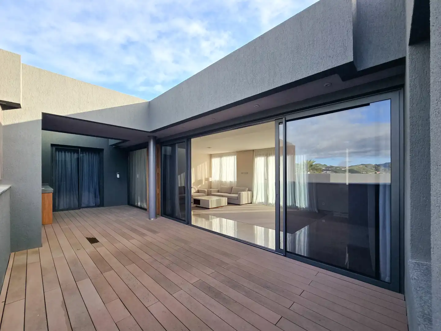 Terrace of Flat for sale in San Cristóbal de la Laguna  with Air Conditioner, Terrace and Furnished