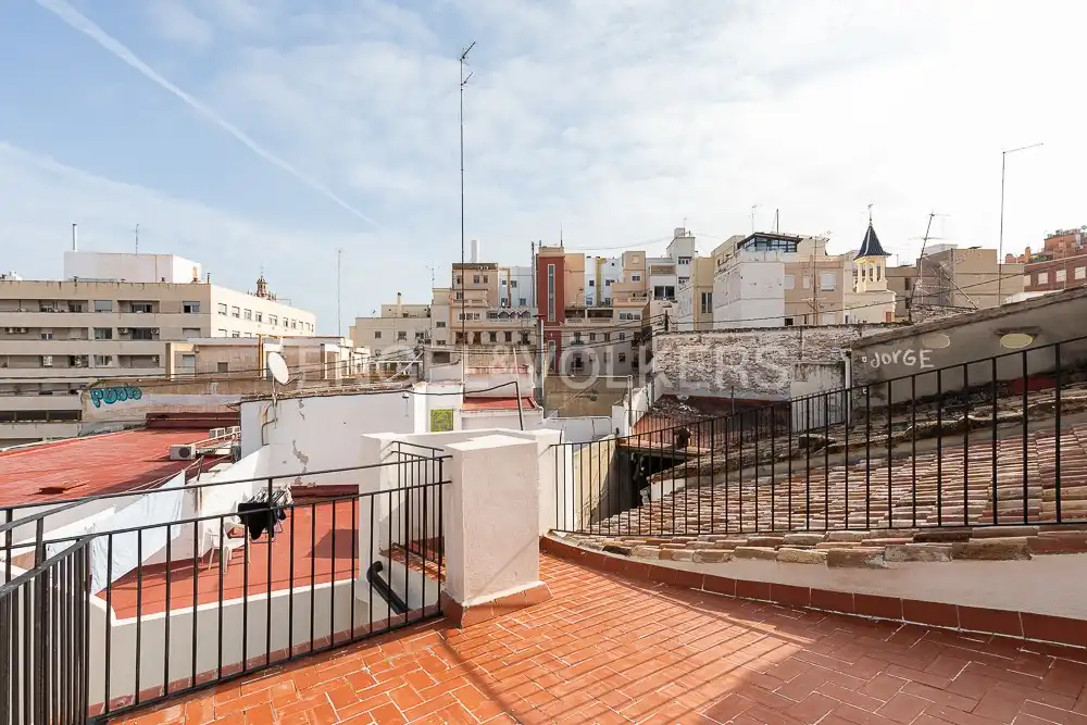 Vista exterior de Ático en venta en Valencia con Aire acondicionado, Calefacción y Terraza
