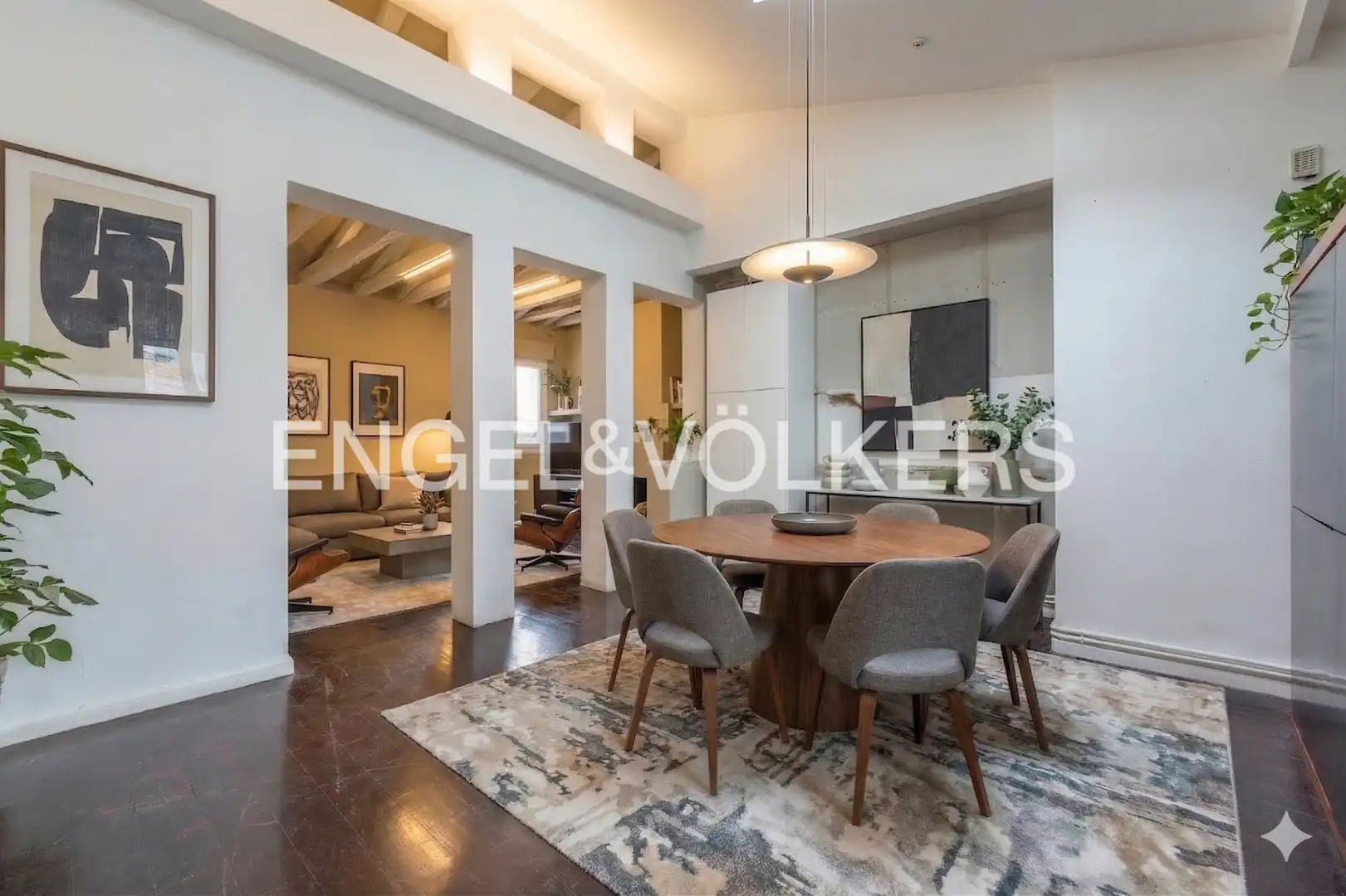Dining room of Attic for sale in Madrid  with Air Conditioner and Heating