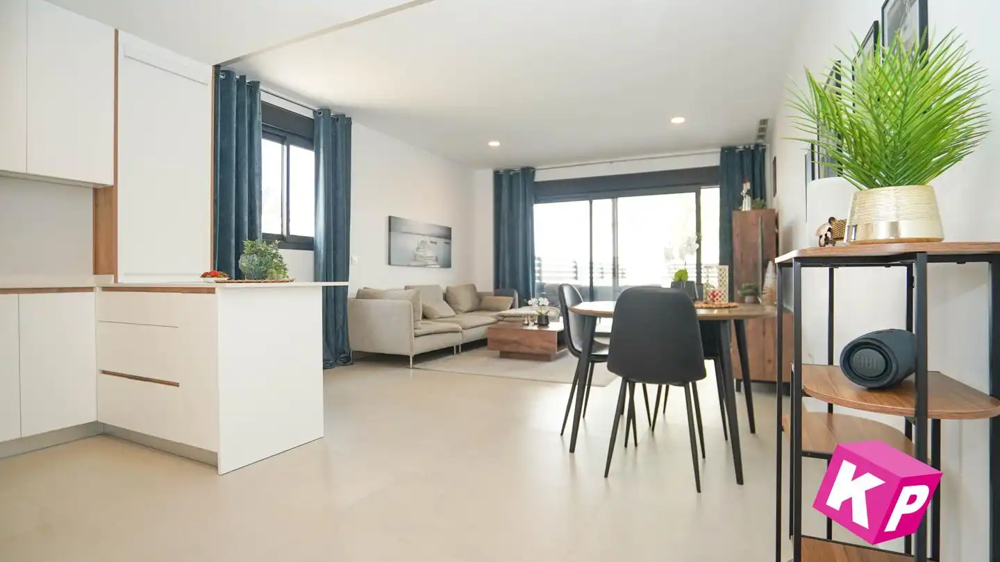 Sala d'estar de Planta baixa en venda en Santa Pola amb Aire condicionat, Calefacció i Terrassa