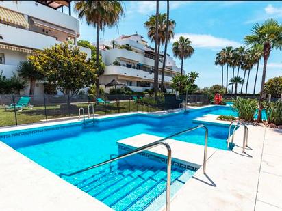 Swimming pool of Flat for sale in Marbella  with Air Conditioner, Heating and Terrace