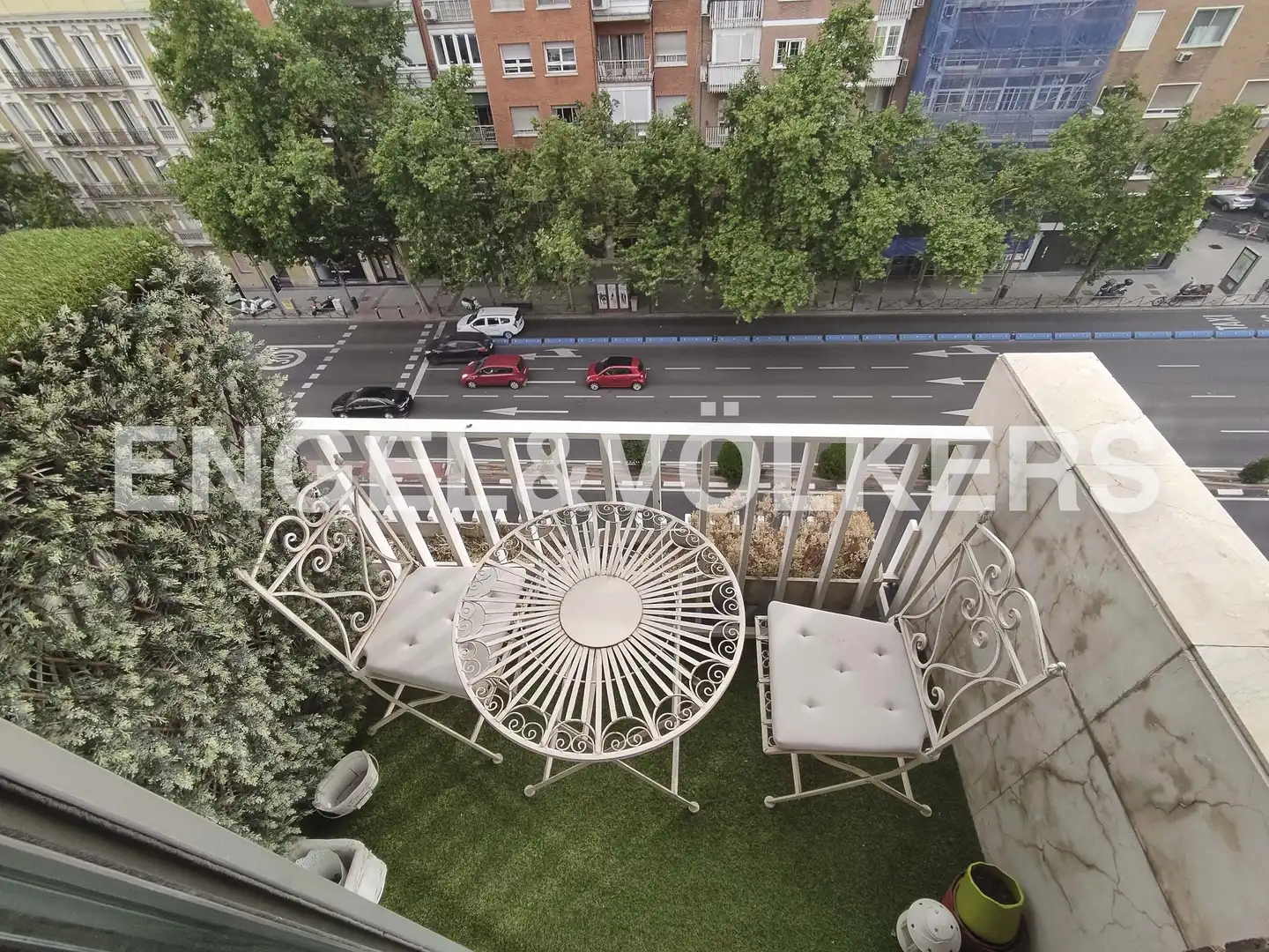 Terrassa de Pis de lloguer en Barrio de Salamanca