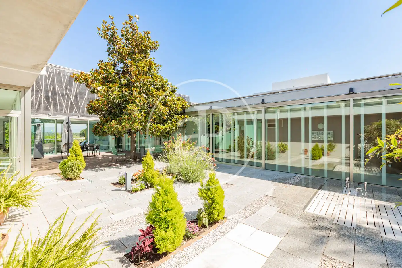 Exterior view of Houses for sale in Madrid  with Air Conditioner, Heating and Private garden