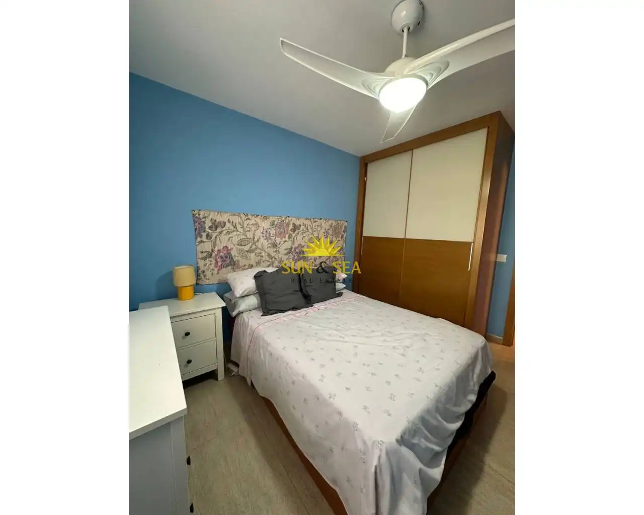 Habitación de Piso de alquiler en Calpe / Calp con Aire acondicionado, Calefacción y Jardín privado
